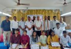சென்னை பெரம்பூரில் மாணவர்களுக்கு பாராட்டு விழா